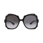 Солнцезащитные очки Gucci Round Injection 'Black/Grey' 1