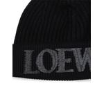 logo-embroidered ribbed beanie hat 3