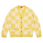 Кардиган Supreme Checkerboard Cardigan 'Желтый' 1