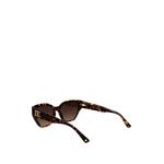 tortoiseshell-effect geometric-frame sunglasses 4