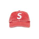 Кепки-снэпбэки Supreme Pigment Canvas S Logo 6-Panel 'Red' 1