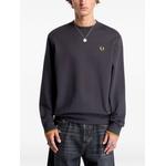 embroidered-logo sweatshirt 1