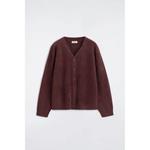 BRUSHED-CASHMERE Кардиган с V-образным вырезом из кашемира 6