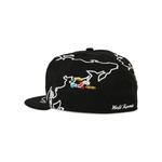 Бейсболки Supreme Worldwide Box Logo New Era 'Black' 3