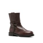 braided-strap leather boots 2