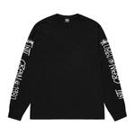 Футболки с длинным рукавом Stussy International Crew Long-Sleeve Tee 'Черный' 1