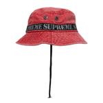Панама Supreme Stencil Webbing Boonie 'Красный' 2