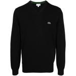 logo-embroidered fine-ribbed jumper 1