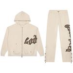 Топы Godspeed OG Logo Sweatsuit V2 'Creme Brolive' 1