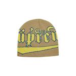Шапки-бини Supreme New Era Accent Beanie 'Khaki' 1