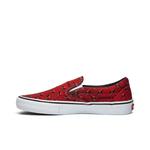 Слипоны Vans Supreme x Classic Slip-On Pro 'Алмазная Пластина Красный' 3