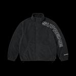 Jackets Supreme Spellout Embroidered Polartec Jacket 'Черный' 1