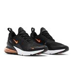 Кроссовки Nike Air Max 270 GS 'Black Total Orange' 8