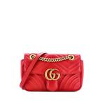 Сумка через плечо GG Marmont Flap Bag Matelasse Leather Mini 1