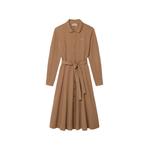 belted piqué polo dress 1