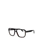tortoiseshell-effect pilot-frame glasses 2