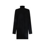 high-neck long-sleeve mini dress 1
