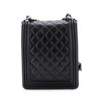 Маленькая сумка через плечо North South Boy Flap Bag Quilted Lambskin 2
