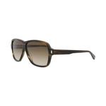 Солнцезащитные очки Saint Laurent Aviator 'Хавана/Коричневый' 3