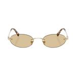 Miu Miu овальные солнцезащитные очки 'Gold Yellow' 1