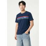 Футболка с полосатым логотипом Outdoor Stripe Logo Relaxed Tee 1