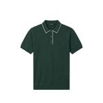 button-fastening polo shirt 1