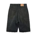 Balenciaga рваные шорты 'Black/Green/Red' 2
