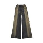 Джинсы Rick Owens Jumbo Denim Double Cargo 'Mineral Pearl Degrade' 2