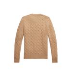 cable-knit embroidered-logo sweater 2