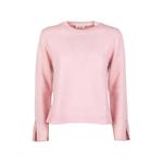 slit-cuff knitted sweater 1