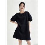 Корейское простое прямое платье CA26050810BK 3