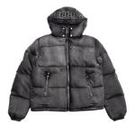 Пуховики PURPLE BRAND Denim Puffer Jacket 'Black' 1