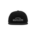 Кепки-снэпбэки Supreme Champagne Corduroy 5-Panel 'Black' 1