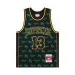 Джерси Supreme x Mitchell & Ness Monogram Jersey 'Black' 1