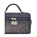 Мини-сумка Falabella с эффектом металлик 2