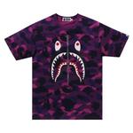 Футболка BAPE Color Camo Shark Tee 'Purple' 1