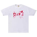 Футболки BAPE ABC Camo Sta Logo Tee 'Белый/Розовый' 1
