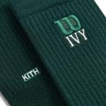 Носки и колготки Kith Ivy For Wilson Performance Crew Socks 'Ivy Green' 2