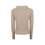 bow-detail ribbed-knit cardigan 2
