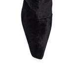Naomi kitten heel velvet boots 5