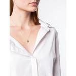 Колье L Initial Charm из желтого золота с бриллиантами 2