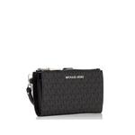 Jet Set Travel Large Signature Double Zip Wristlet - Черный 2