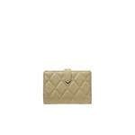 Kate Spade Стеганый средний двухстворчатый кошелек цвета вяза KN755 3