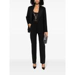 logo-plaque pressed-crease tailored trousers 2
