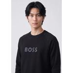 Толстовка с круглым вырезом и объемным логотипом - BOSS Green 3