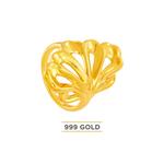 HABIB 999/24K желтое золотое кольцо 9GR01350825 1