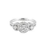 LITZ 18K Белое золото Кольцо с бриллиантом DR2444 2