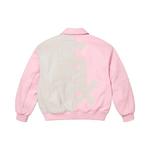 Бомберы Supreme x Chicago White Sox Leather Varsity Jacket 'Pink' 2