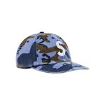 Бейсболки Supreme S Logo 6-панельная с пигментным покрытием 'Blue Camo' 2