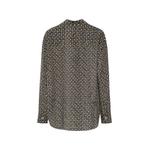 geometric-print band-collar shirt 2